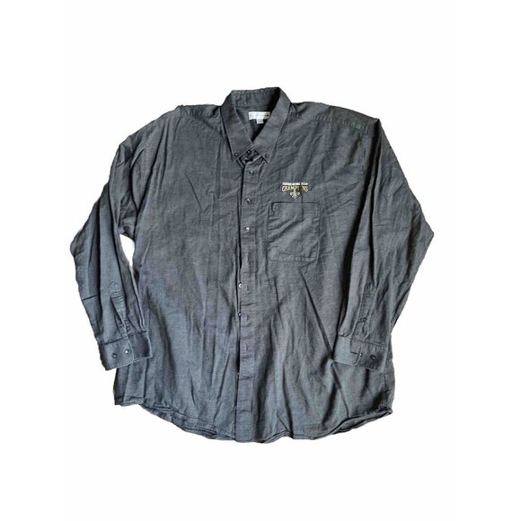 New Orleans Saints NFL Shirt Mens Size 3XL Super Bowl XLIV Long Sleeve Football - Picture 1 of 10